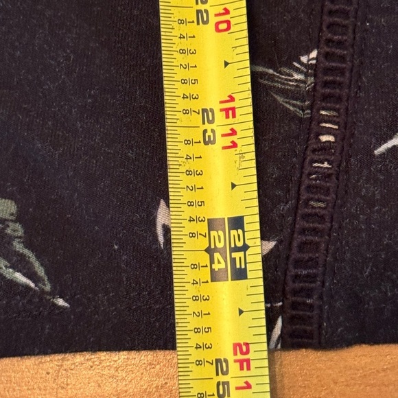 Knox Rose Black and Pink Floral Blouse small - Picture 8 of 11